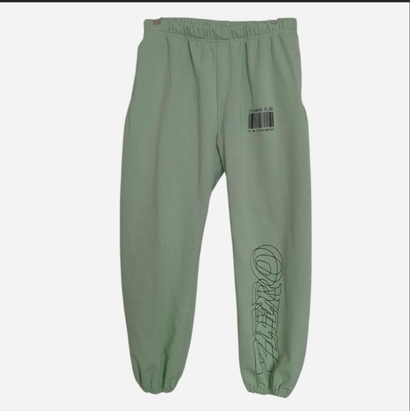 The Mayfair GroupIt Costs Zero Dollars Graphic Sweatpants Size M/L - Picture 6 of 10